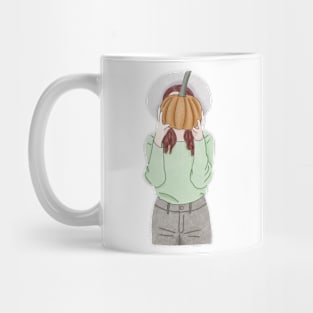 Pumpkin girl Mug